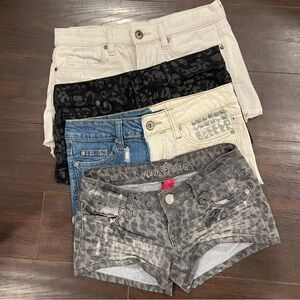 Bundle of 4 pairs of Jean Shorts